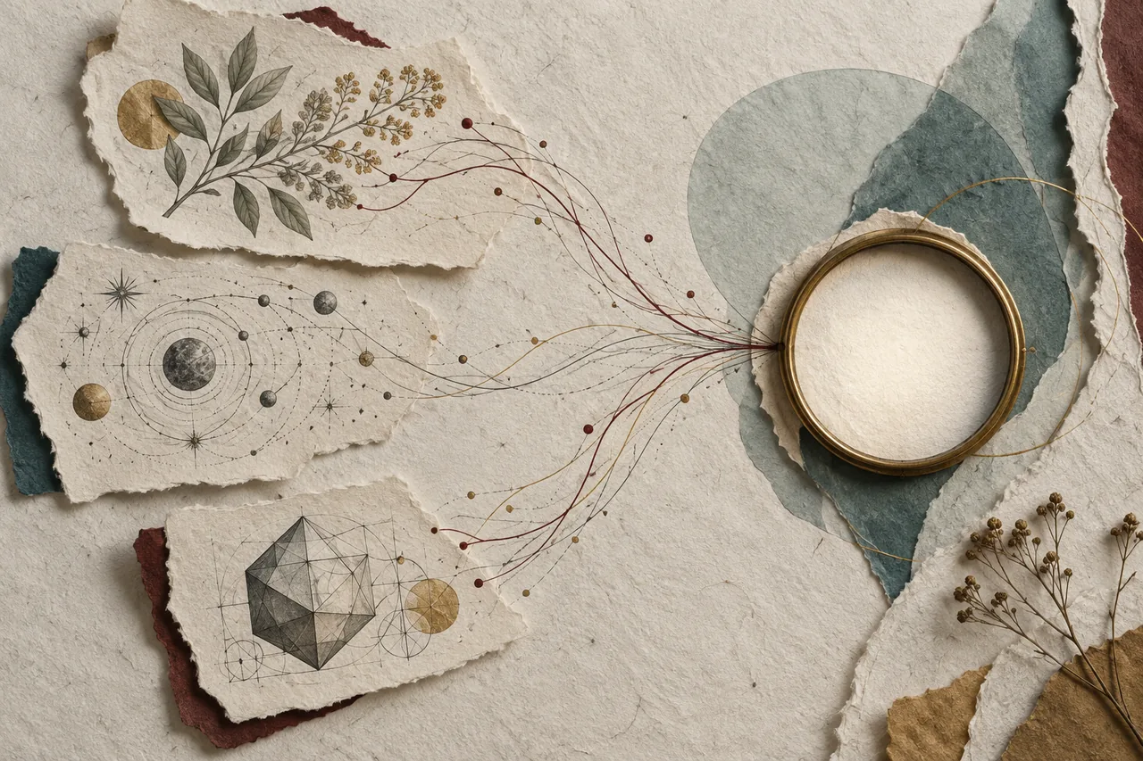 Botanical and geometric observations converging into one focused research lens
